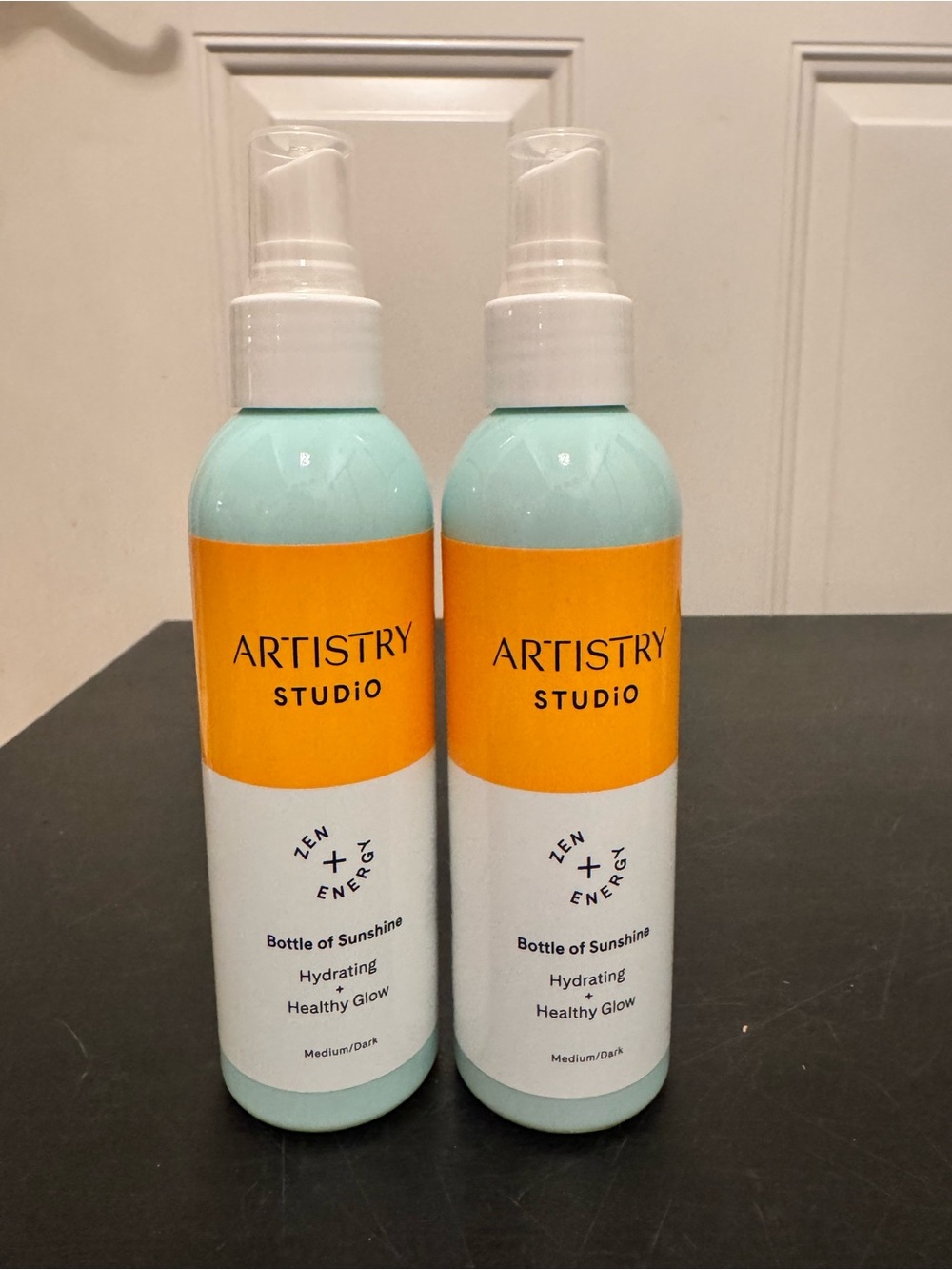Artistry Studio Zen + Energy Bottle Of Sunshine Hydrating Healthy Glow 6.1oz x2